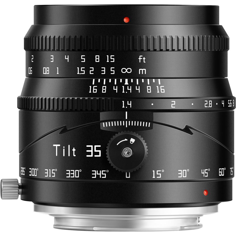 TTartisan APS-C Tilt 35mm f/1.4 Canon RF mount Black