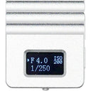 KEKS KM-Q digital light meter OLED display on top, silver