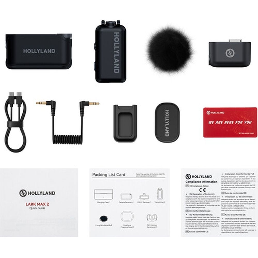 Hollyland LARK MAX 2 Solo Wireless Microphone
