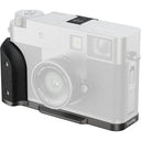 SmallRig 5217 L-Shaped Mount Plate with Silicone Handle for FUJIFILM X half, charcoal silver