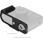 SmallRig 5332 L-Shaped Mount Plate with Silicone Handle for FUJIFILM X half, black