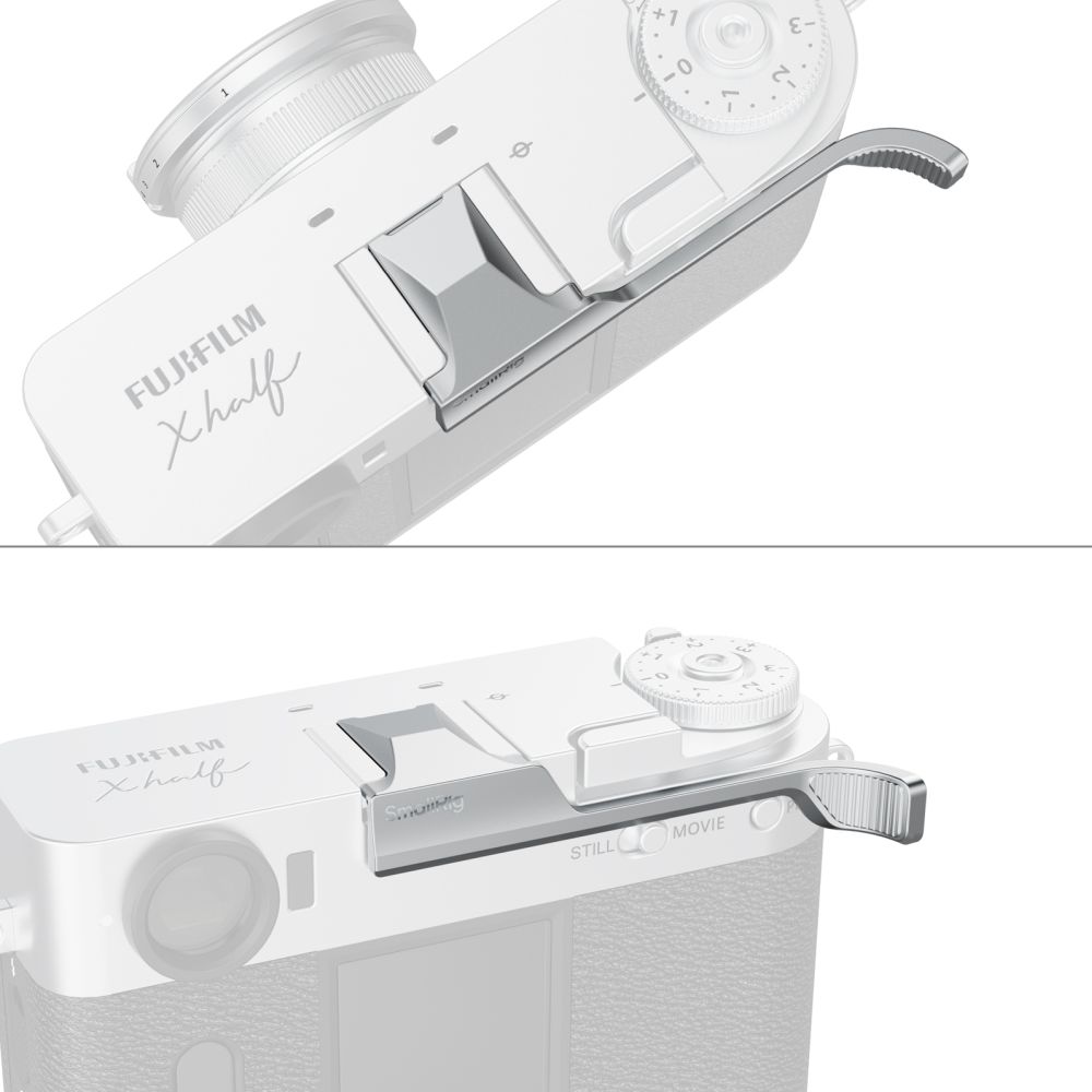 SmallRig 5221 Thumb Grip for FUJIFILM X half, silver