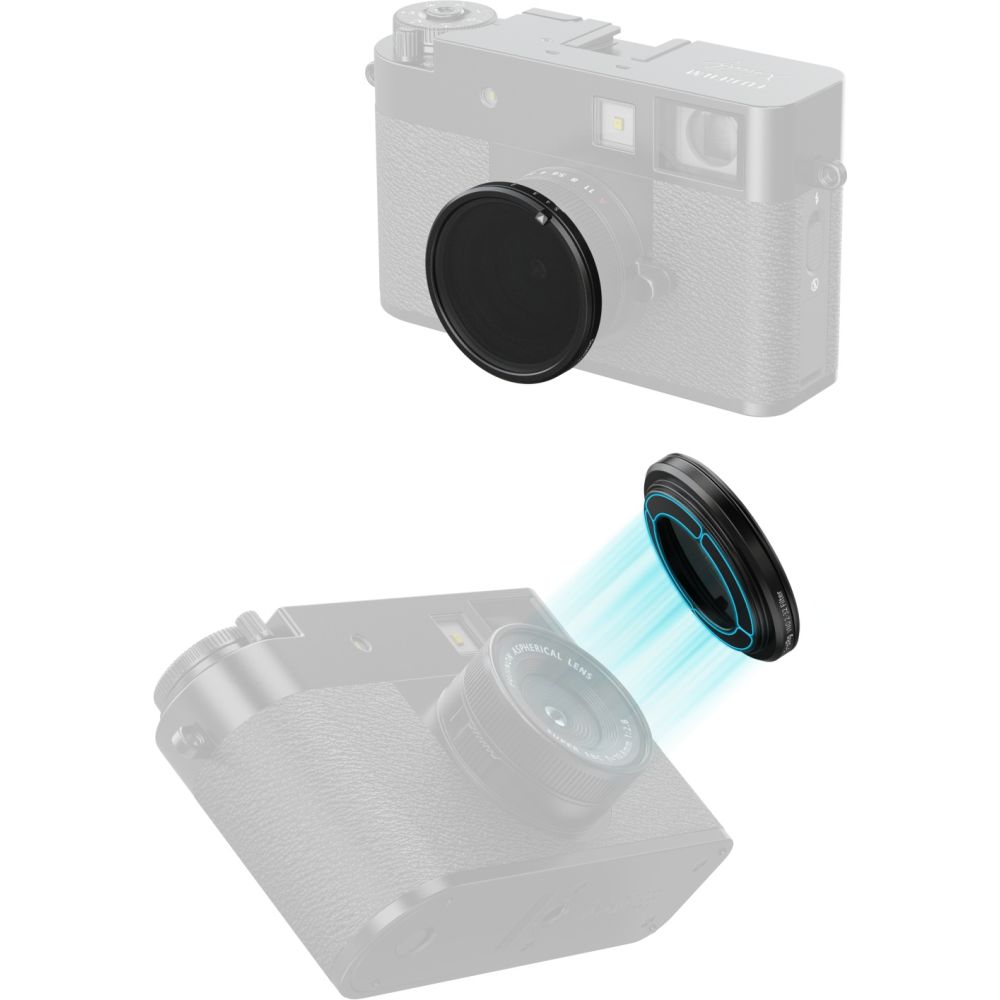 SmallRig 5225 Magnetic VND Filter ND2 - ND32 for FUJIFILM X half, black