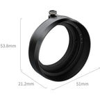 SmallRig 5215 Lens Hood for FUJIFILM X half, black
