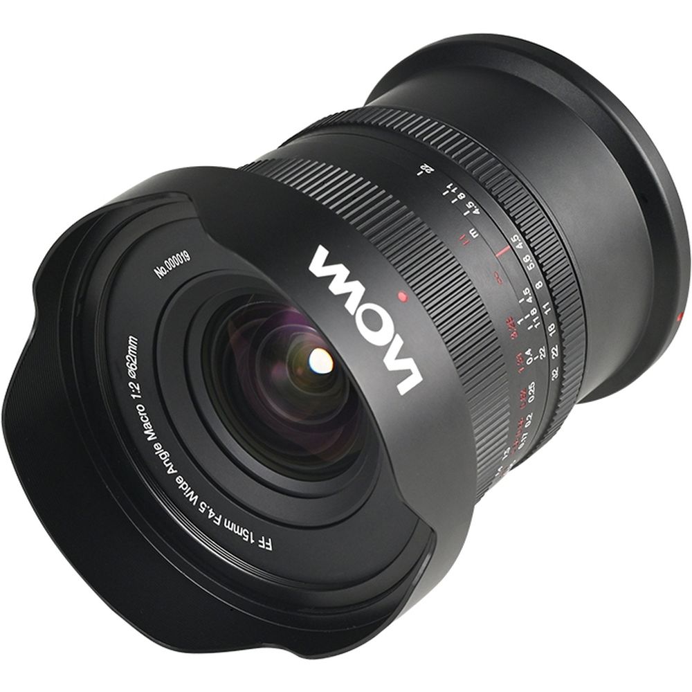 Laowa 15mm f/4.5 0.5x Wide Angle Macro for Canon RF