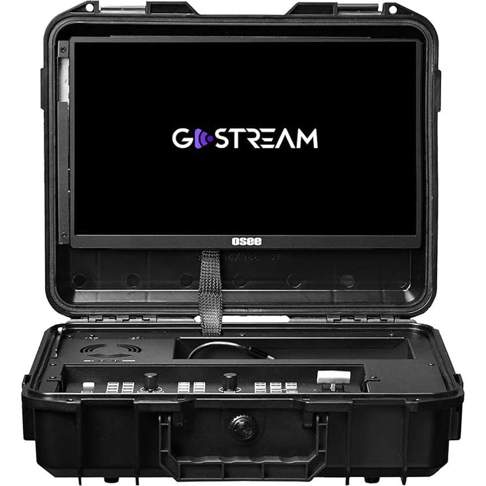 Osee Multicamera live streaming switcher with 14-inch screen