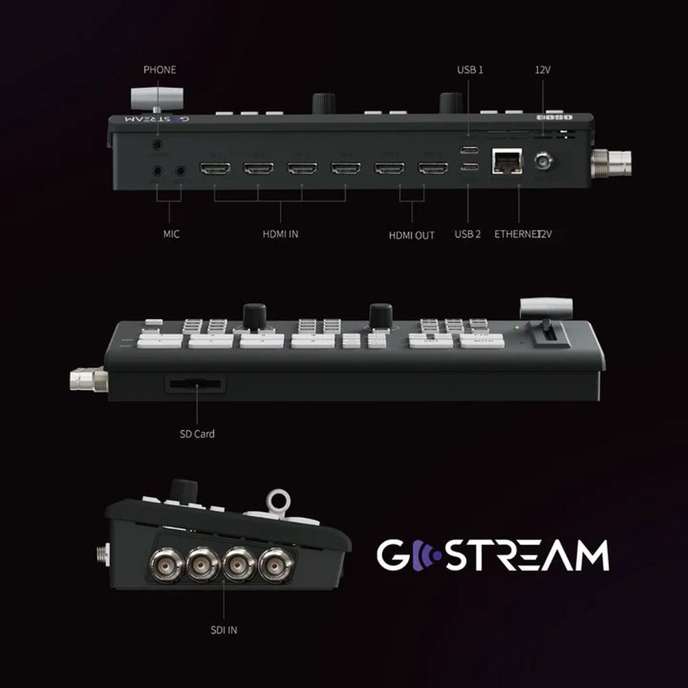 Osee Multicamera live streaming switcher SDI & HDMI