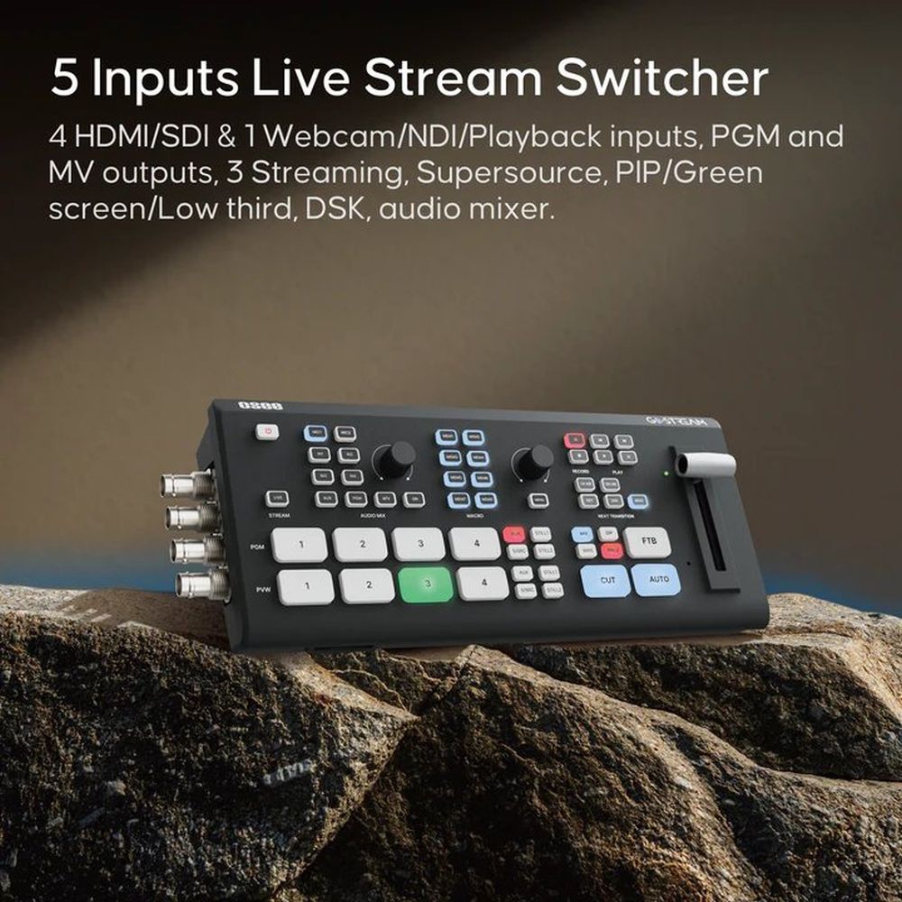 Osee Multicamera live streaming switcher SDI & HDMI Kit