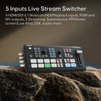 Osee Multicamera live streaming switcher SDI & HDMI Kit