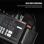 Osee Multicamera live streaming switcher ISO SDI & HDMI