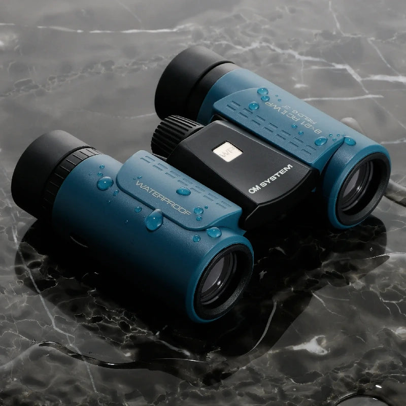 OM SYSTEM 8x21 RC II WP Binoculars - Blue