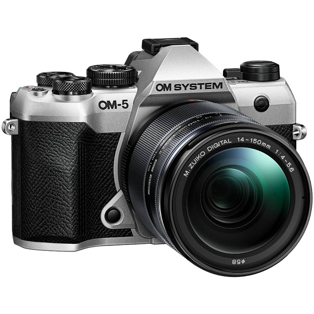 OM SYSTEM OM-5 II silver + 14-150mm f/4.0-5.6 ED II