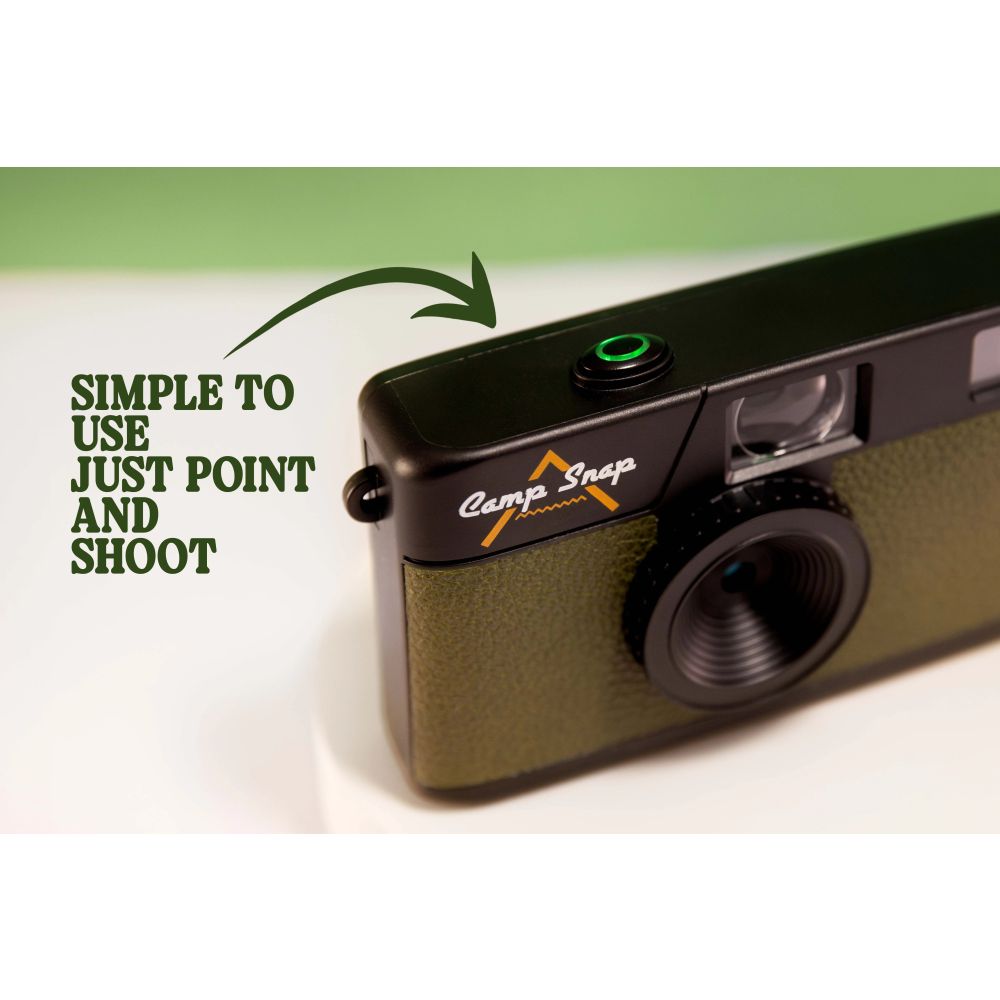 Campsnap digital camera, forest green