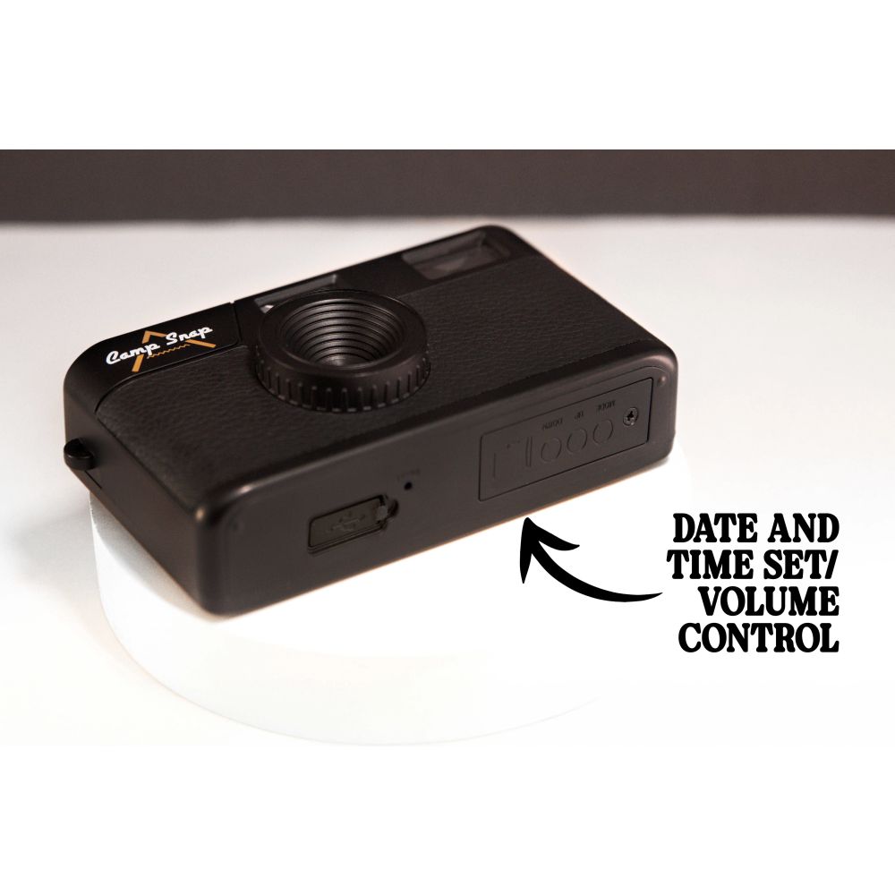 Campsnap digital Camera, stealth black