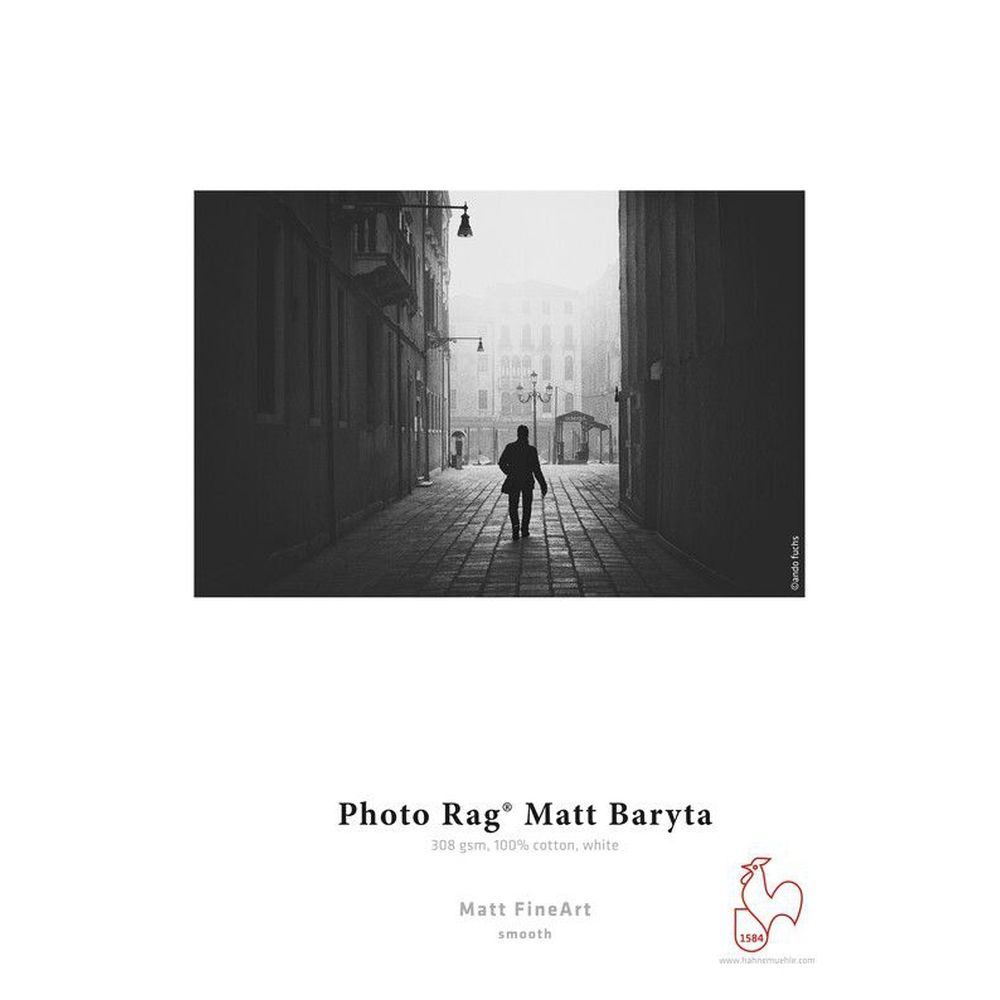 Hahnemühle Photo Rag Matt Baryta 308g 24" roll 12m