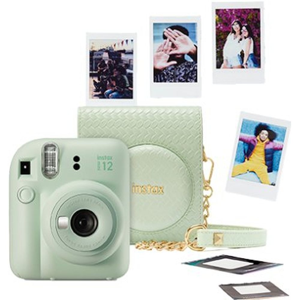 Fujifilm INSTAX mini 12 Green Bundle