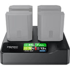 Accsoon TopRig 100W 4-Bay NP-FZ100 Fast Charger