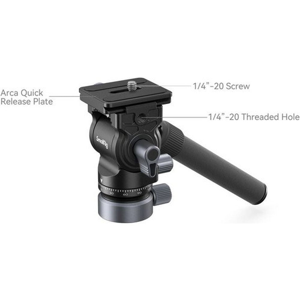 SmallRig 4170B Video head Mount Plate with Leveling Base CH2