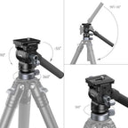 SmallRig 4170B Video head Mount Plate with Leveling Base CH2