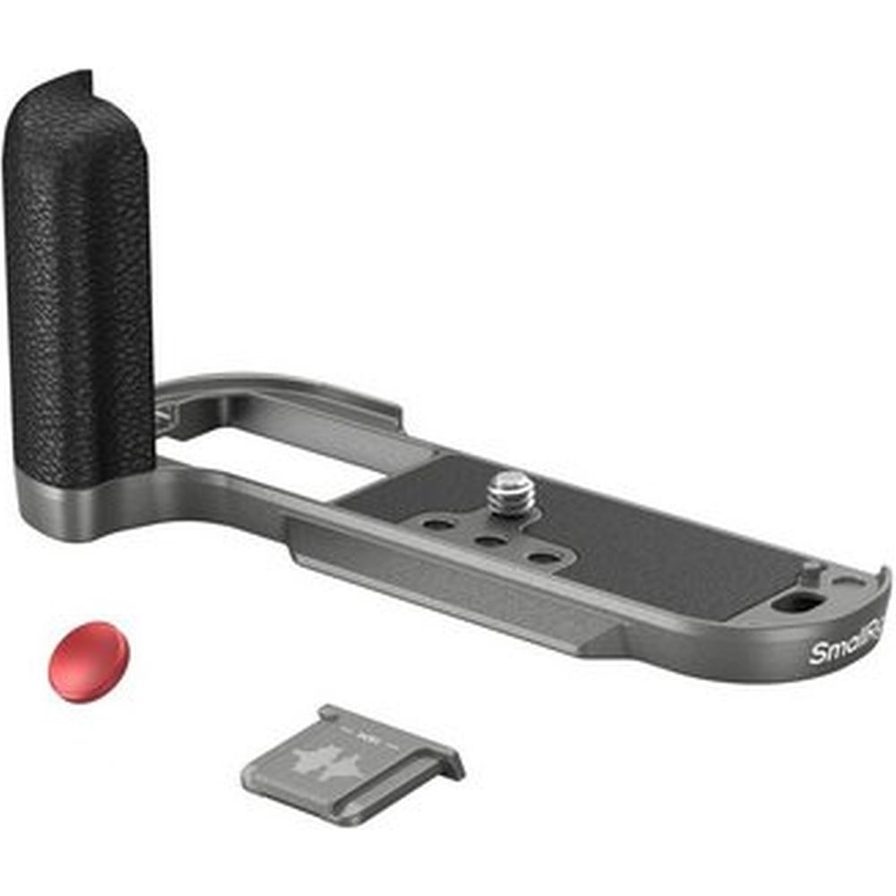 SmallRig 4712B L-Shape Grip for Fujifilm X-T50 (Silicone/Charcoal Silver)