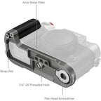 SmallRig 4712B L-Shape Grip for Fujifilm X-T50 (Silicone/Charcoal Silver)