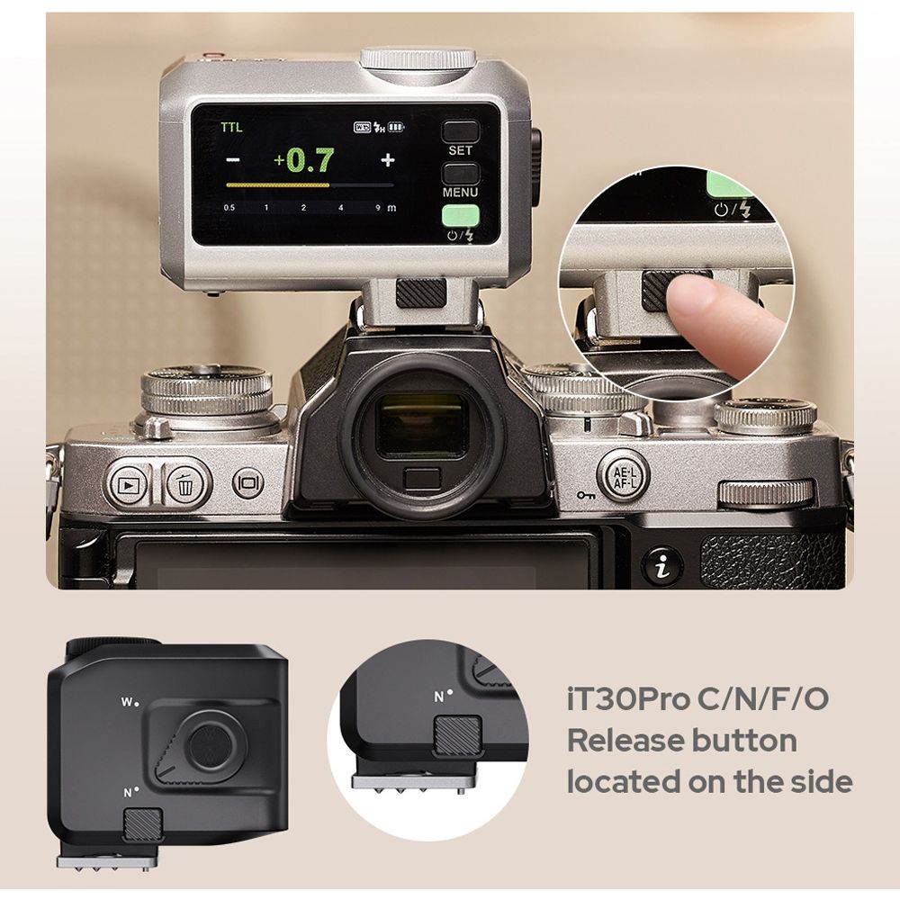 Godox iT30Pro Silver iFlash TTL Camera Flash Canon