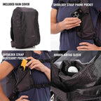 Shimoda Backpack Sidecountry 28 Women's Starter Kit - black/white - 520-353