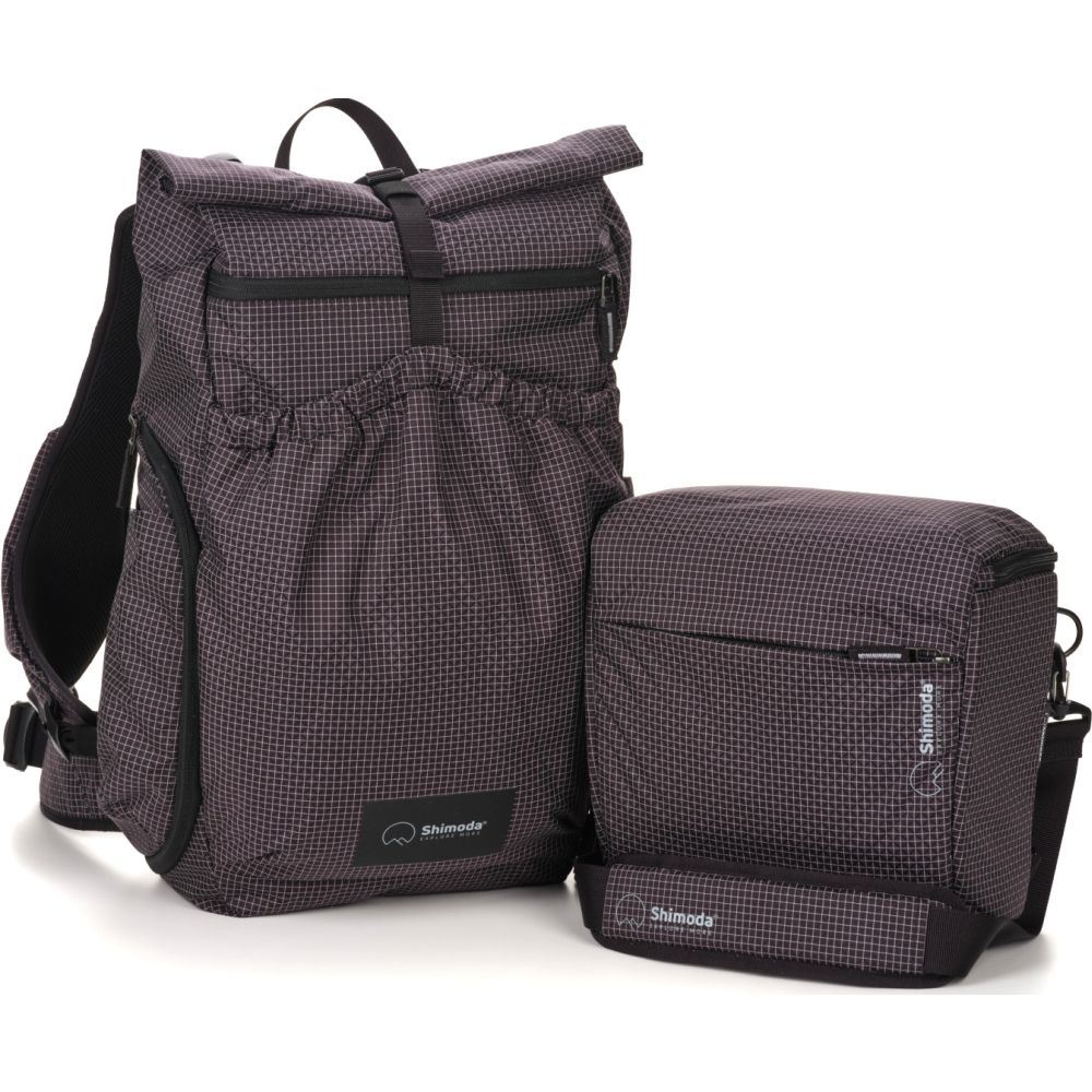 Shimoda Backpack Side lite 22 Women's Starter Kit - black/white - 520-373