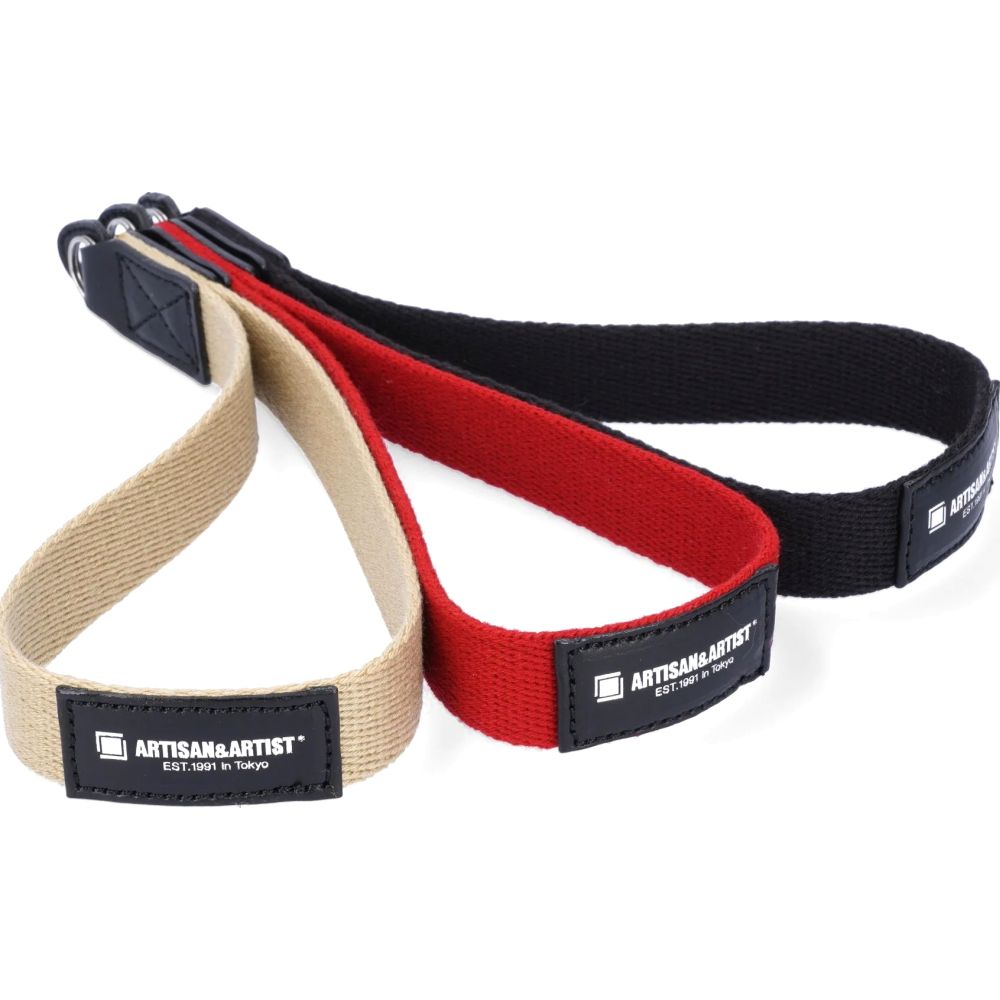 Artisan & Artist ACAM 295A Camera Strap, red