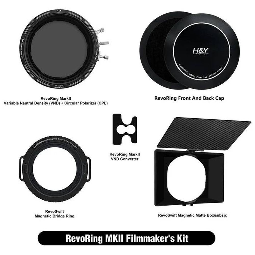 H&Y RevoRing MKII video kit 46-62mm (RNC62-II + RBR-62 + RMBOX + RC01)
