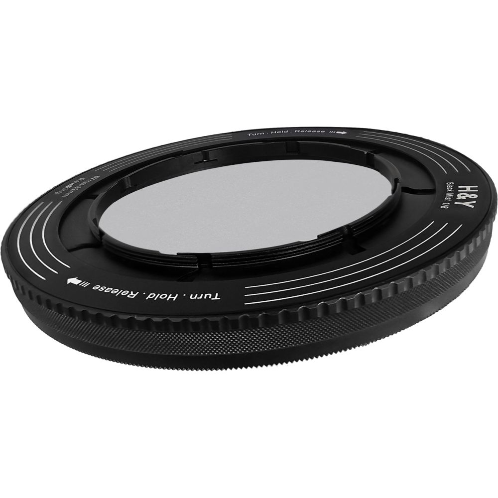 H&Y RevoRing Black promist 1/8 Filter (67-82mm)