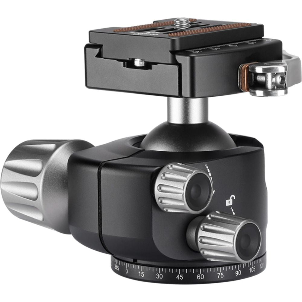 Leofoto Ranger LH-40LR 40mm low profile ball head + NP-50 quick release clamp