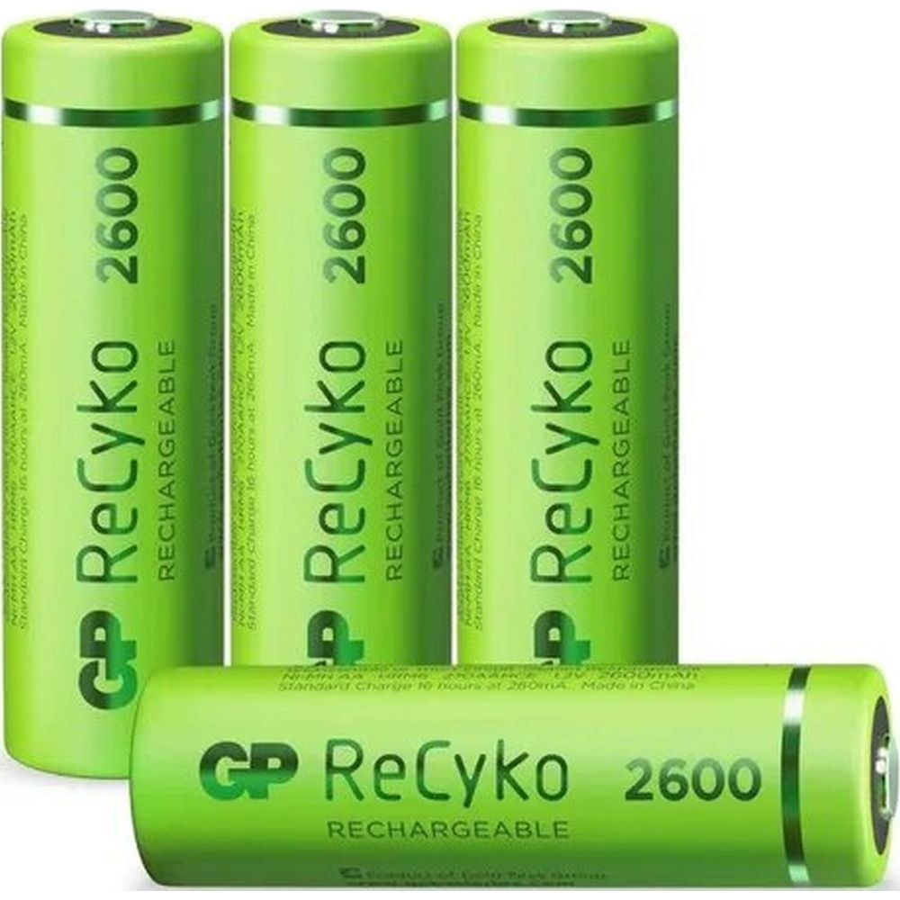 GP USB battery charger M451 incl. 4 x RECYKO AA 2600 mAh