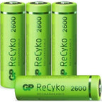 GP USB battery charger M451 incl. 4 x RECYKO AA 2600 mAh
