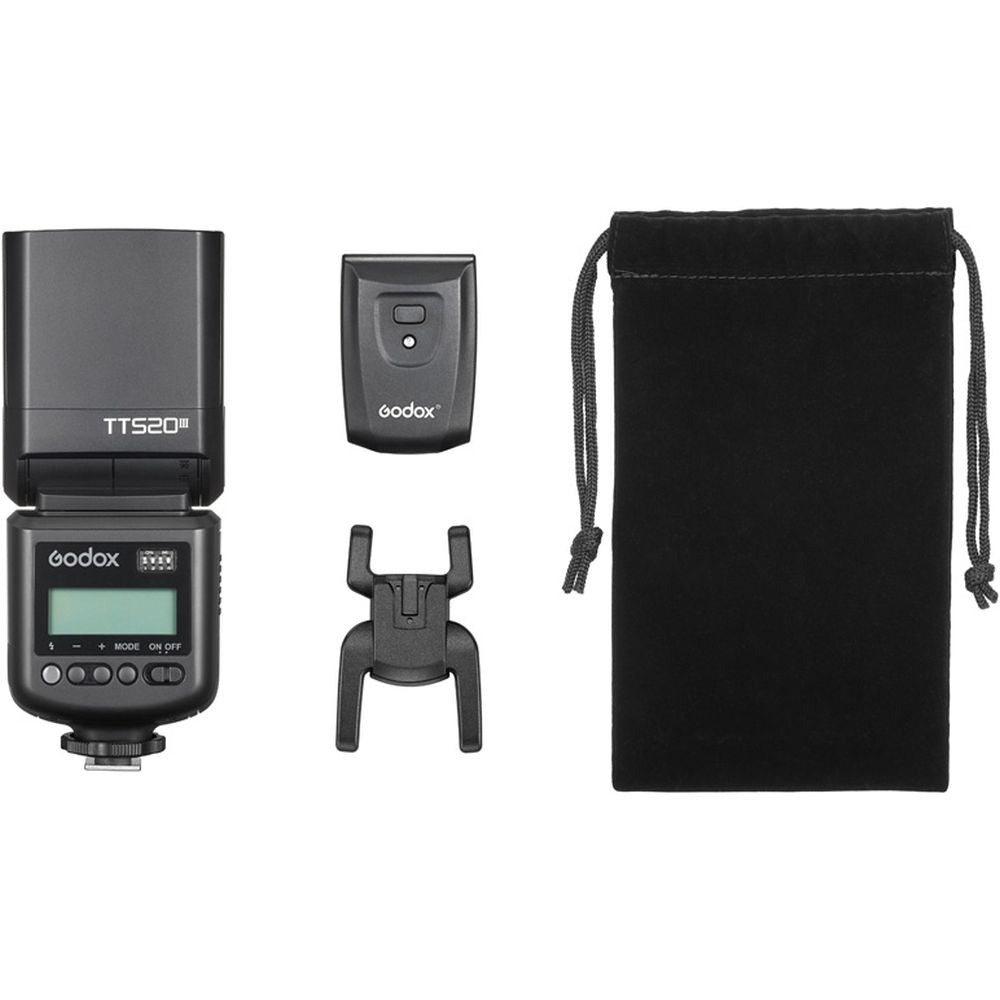 Godox TT520III Camera Flash with LCD Screen