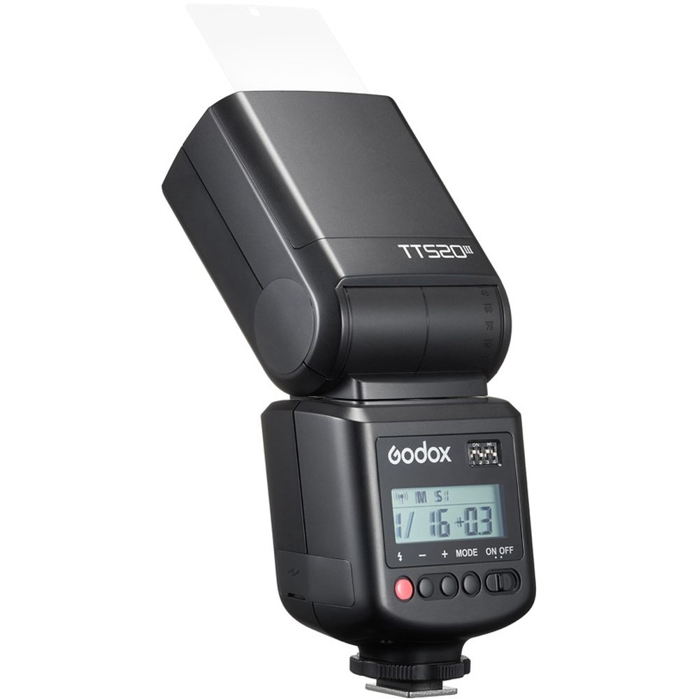 Godox TT520III Camera Flash with LCD Screen
