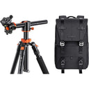 K&F Concept combi tripod/backpack Trident-T Tripod + Concept Beta Backpack 20L black