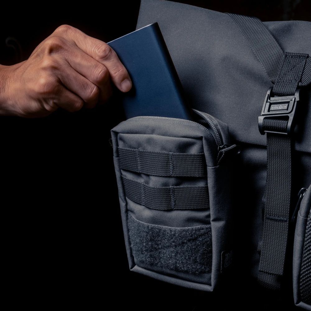Wotancraft Armor module 06 - black - zipper pouch