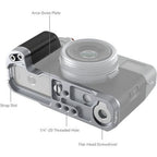 SmallRig 4555B L-Shape Mount Plate with Handle for FUJIFILM X100VI / X100V (Silver)