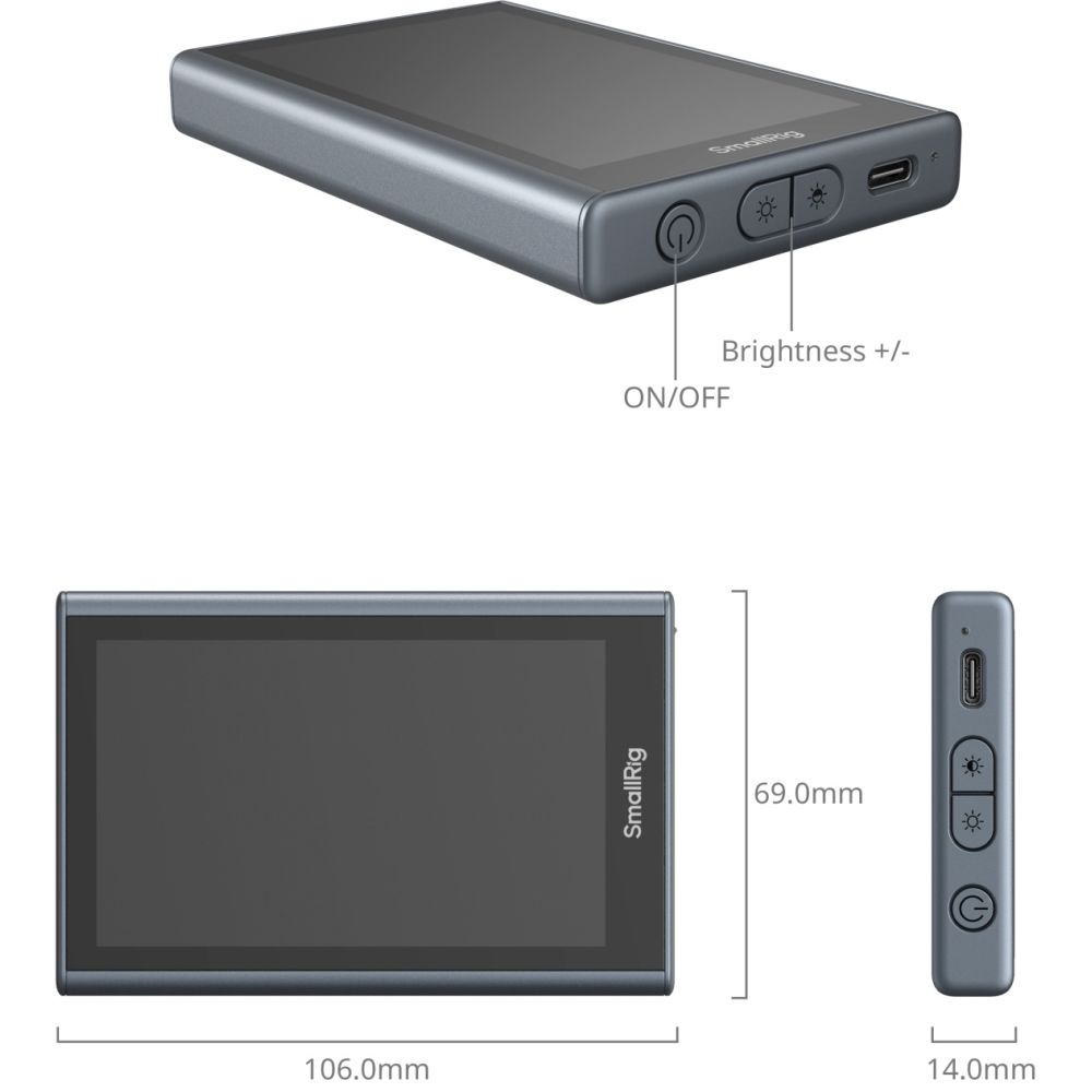 SmallRig 4850B Wireless Video Monitor for Phone
