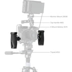 SmallRig 5194 Rotating Side Handle with 1/4"-20 Screws