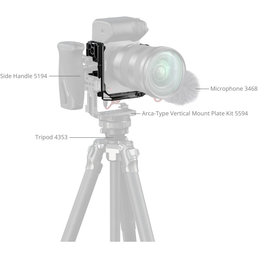 SmallRig 5591 Half Cage for Sony FX2