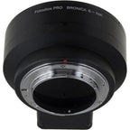 Fotodiox Pro Lens Mount adapter - Bronica S SLR Lens to Nikon F Mount SLR Camera Body