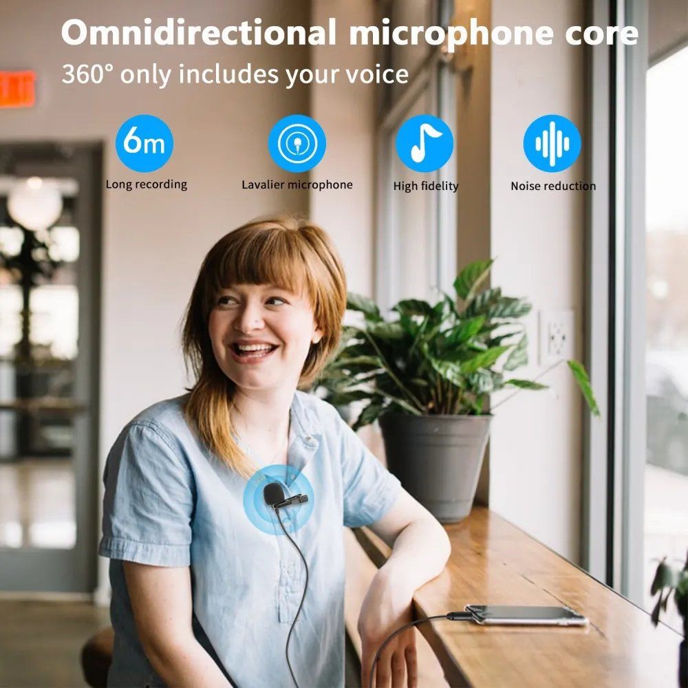 Boya BY-M1 Pro II clip-on microphone