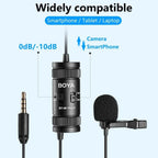 Boya BY-M1 Pro II clip-on microphone