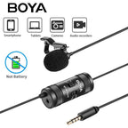 Boya BY-M1 Pro II clip-on microphone
