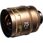DZOFilm Arles Lustre 75mm FF/VV Prime Cine Lens PL mount (meter)