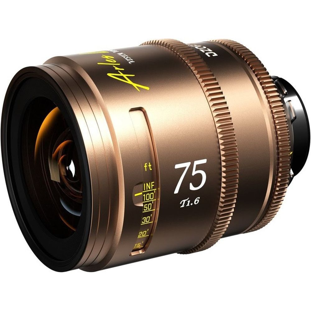 DZOFilm Arles Lustre 75mm FF/VV Prime Cine Lens PL mount (meter)
