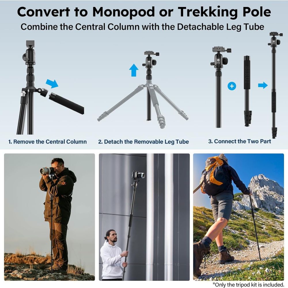 Sirui APT-02 Aluminum Tripod Kit