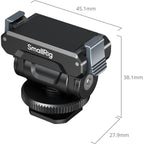 SmallRig 5436 Quick Release Support for DJI Osmo Action 5 Pro / 4 / 3 with Cold Shoe Adapter